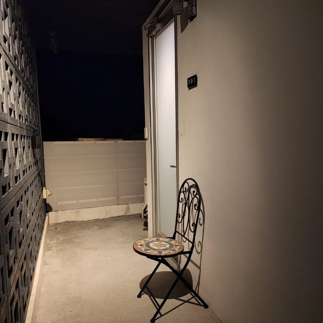 今日はプールヴィラあまはの上にある、