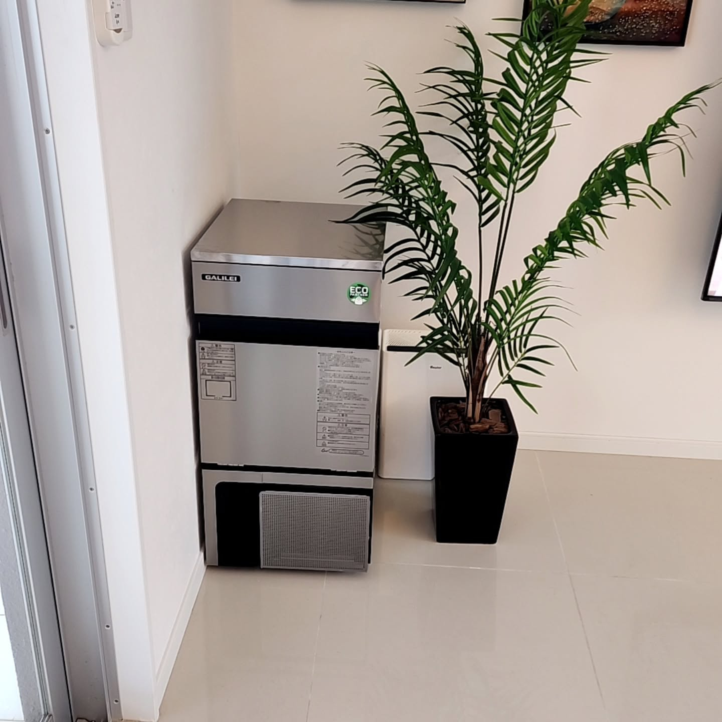 Room鼓とRoom良に設置した業務用製氷機がお客様に好評頂...