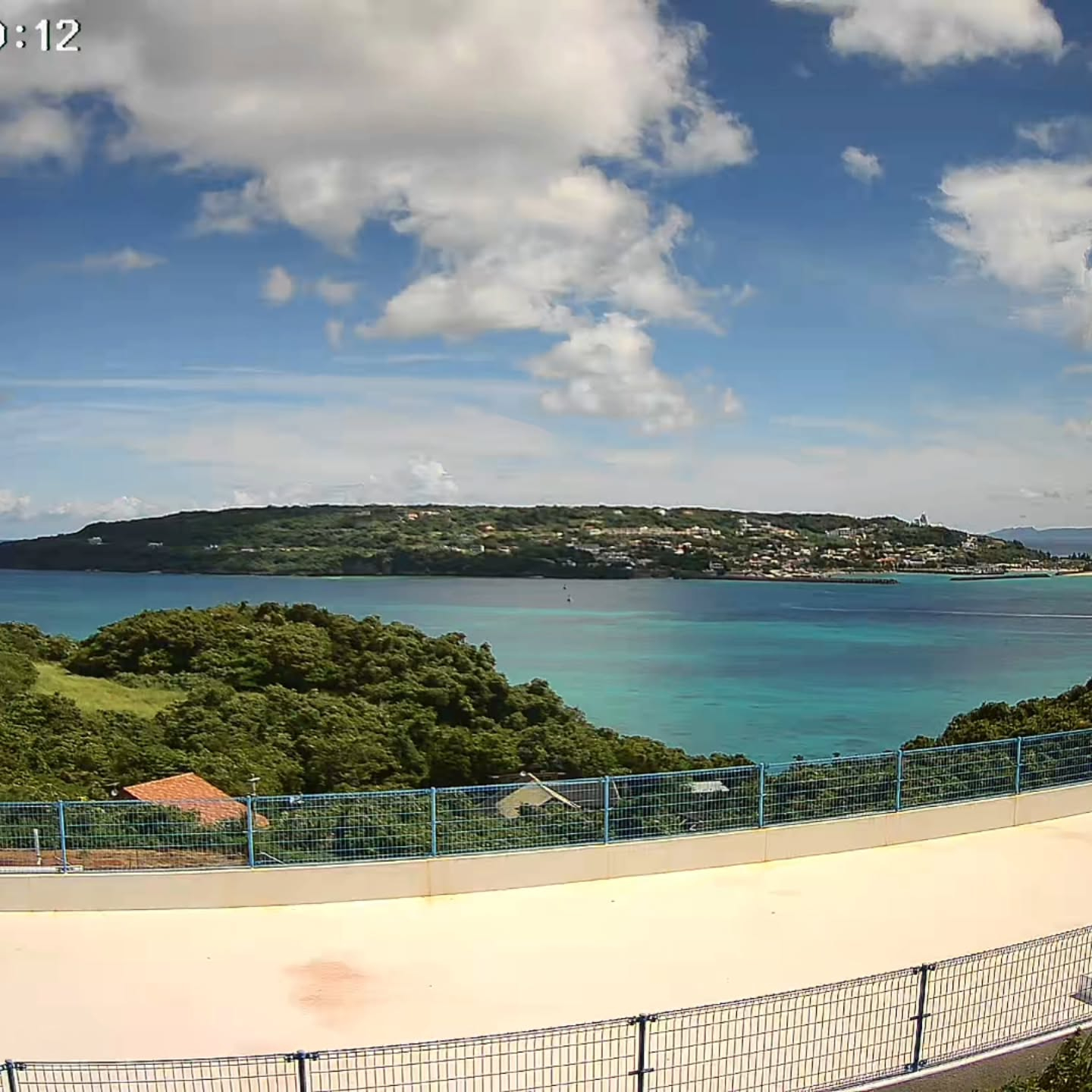 今日は曇り予報でしたが、晴れてます！