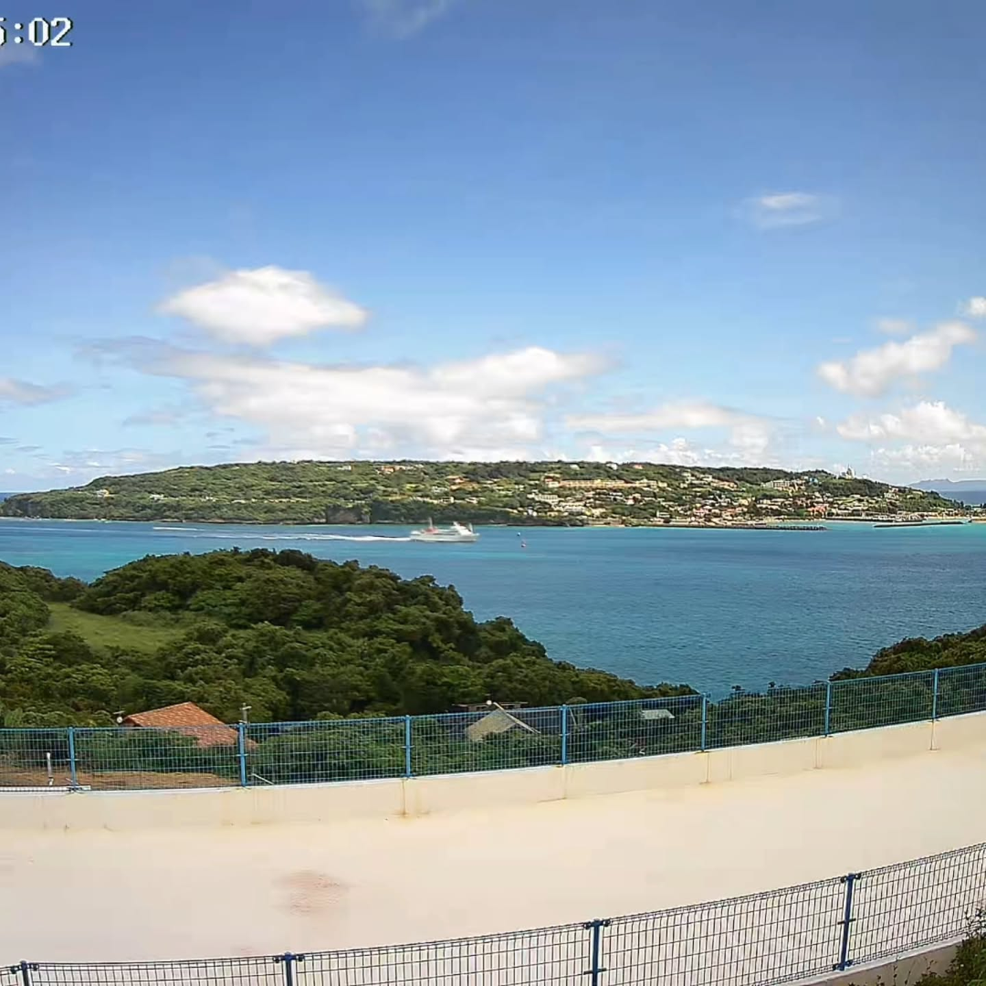 今日もいい天気です。