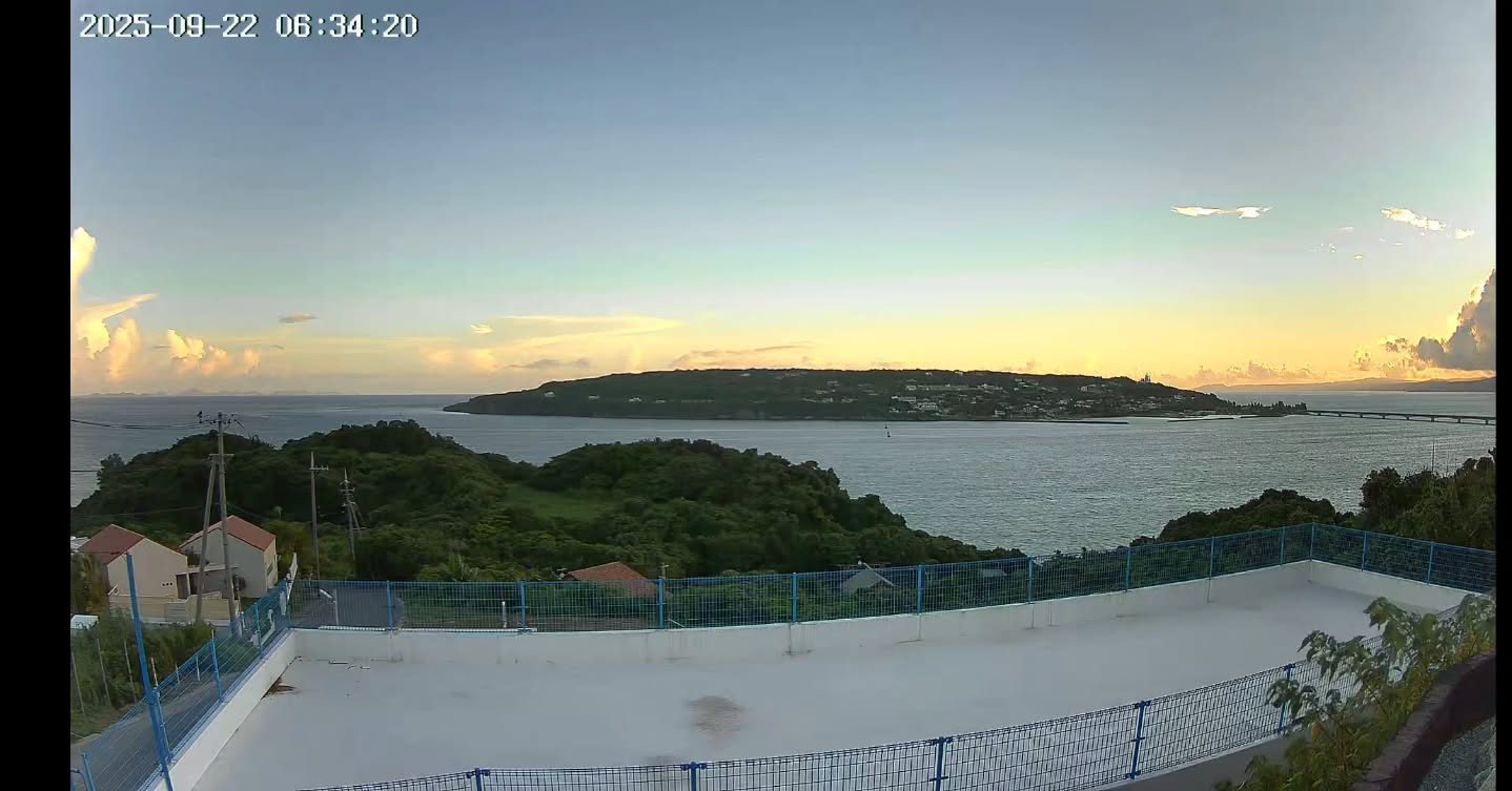 今日もいい天気☀です。